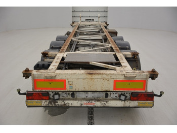 Konteynır taşıyıcı/ Yedek karoser dorse TURBO'S HOET Skelet 30-40-45 ft: fotoğraf 5