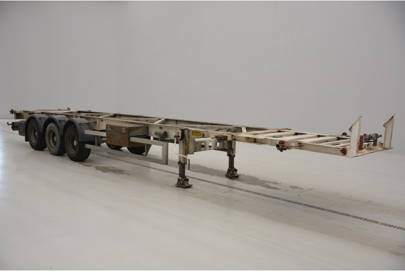Konteynır taşıyıcı/ Yedek karoser dorse TURBO'S HOET Skelet 30-40-45 ft: fotoğraf 3