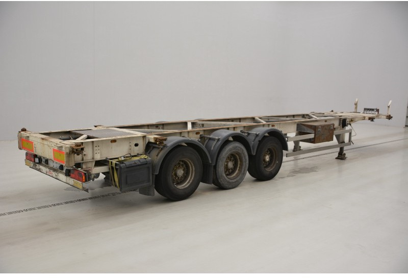 Konteynır taşıyıcı/ Yedek karoser dorse TURBO'S HOET Skelet 30-40-45 ft: fotoğraf 4