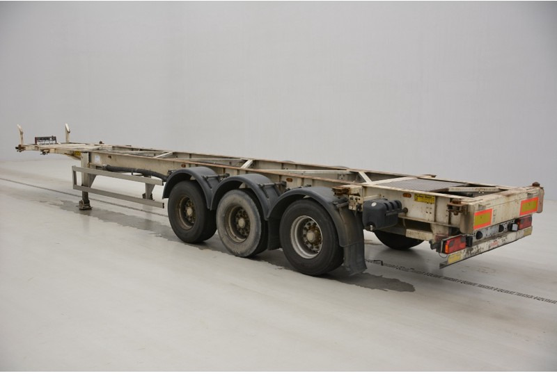 Konteynır taşıyıcı/ Yedek karoser dorse TURBO'S HOET Skelet 30-40-45 ft: fotoğraf 6