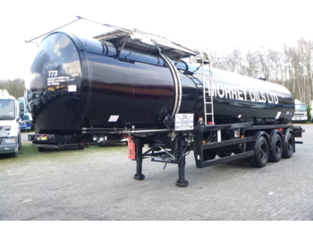 Clayton Bitumen tank inox 31 m3 / 1 comp + pump - Tanker dorse