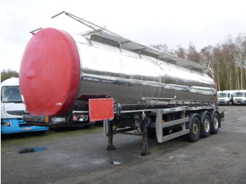 Clayton Chemical tank inox 30 m3 / 1 comp - Tanker dorse