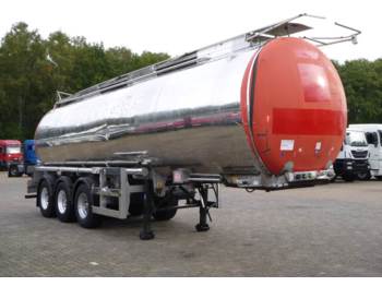 Clayton Food (milk) tank inox 32.5 m3 / 1 comp - Tanker dorse