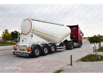 DONAT Dry Bulk Cement Semitrailer - Tanker dorse