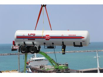 MİM-MAK 57 m3 TRANSPORT LPG TANKER - Tanker dorse