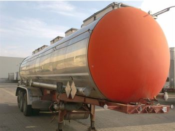  *VIBERTI* INOX CHEMIE TRANSPORT 3xKAMER 31.540L - Tanker dorse