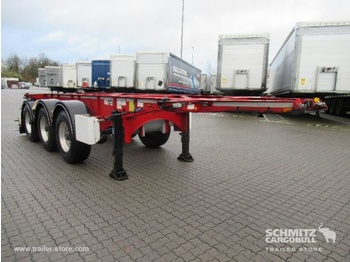 Konteynır taşıyıcı/ Yedek karoser dorse VANHOOL Auflieger Containerfahrgestell Tank: fotoğraf 1