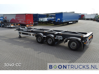 Konteynır taşıyıcı/ Yedek karoser dorse Van Hool A3C002 | 2x20-30-40-45ft HC * STEERING AXLE * EXTENDABLE REAR: fotoğraf 3