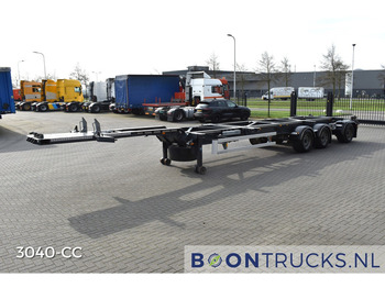 Konteynır taşıyıcı/ Yedek karoser dorse Van Hool A3C002 | 2x20-30-40-45ft HC * STEERING AXLE * EXTENDABLE REAR: fotoğraf 5