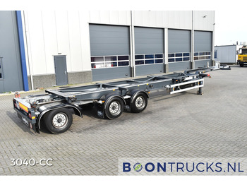 Konteynır taşıyıcı/ Yedek karoser dorse Van Hool A3C002 | 2x20-30-40-45ft HC * STEERING AXLE * EXTENDABLE REAR: fotoğraf 2