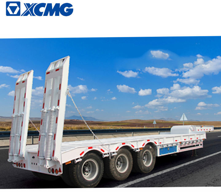XCMG Official Low Bed Truck Trailer Detachable Gooseneck Low-Bed Semi-Trailer finansal kiralama XCMG Official Low Bed Truck Trailer Detachable Gooseneck Low-Bed Semi-Trailer: fotoğraf 1
