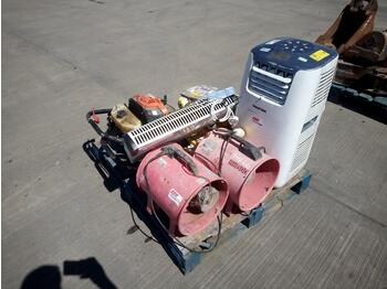 İnşaat ısıtıcısı 110Volt Space Heater (2 of), 240Volt Dehumidifier, 240Volt Space Heater, 110Volt Transformer (4 of), Petrol Auger: fotoğraf 1