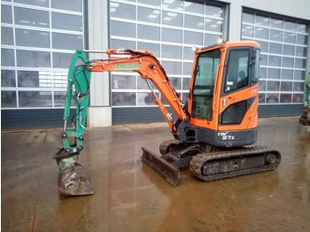 Mini ekskavatör 2016 Doosan DX27Z: fotoğraf 1