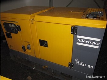 Elektrikli jeneratör Atlas Copco QAS 20 agrikaatti: fotoğraf 1