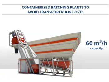 SEMIX Compact Concrete Batching Plant Containerised - Beton santrali