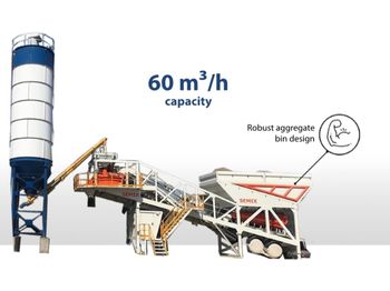 SEMIX Concrete Mixing Plant 60S - Beton santrali