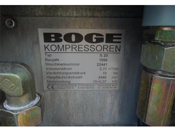 Hava kompresörü Boge SPRĘŻARKA ŚRUBOWA S20 15KW: fotoğraf 3