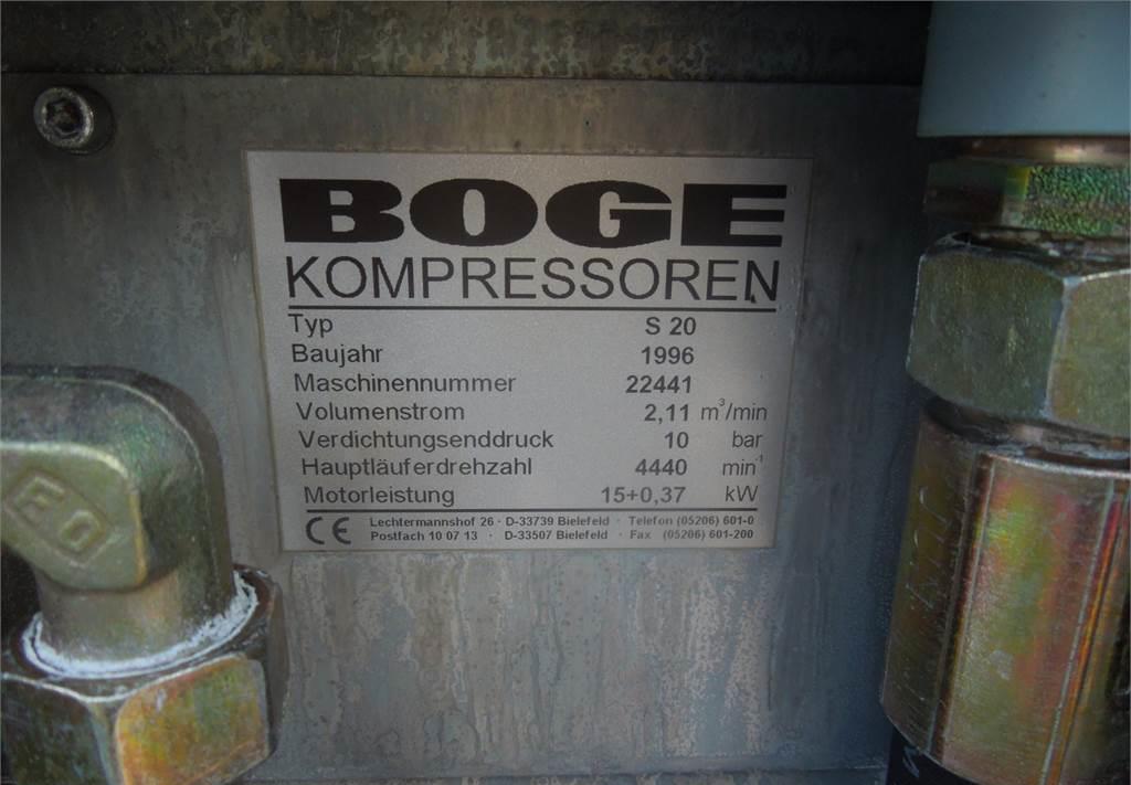 Hava kompresörü Boge SPRĘŻARKA ŚRUBOWA S20 15KW: fotoğraf 3