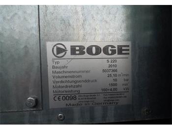 Hava kompresörü Boge SPRĘŻARKA ŚRUBOWA S220 160KW 2010R !!!: fotoğraf 4