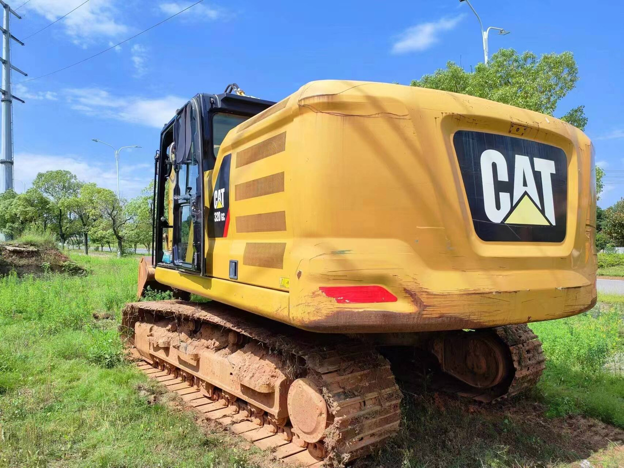 Paletli ekskavatör CAT Used Caterpillar 320GC Crawler Excavator: fotoğraf 2
