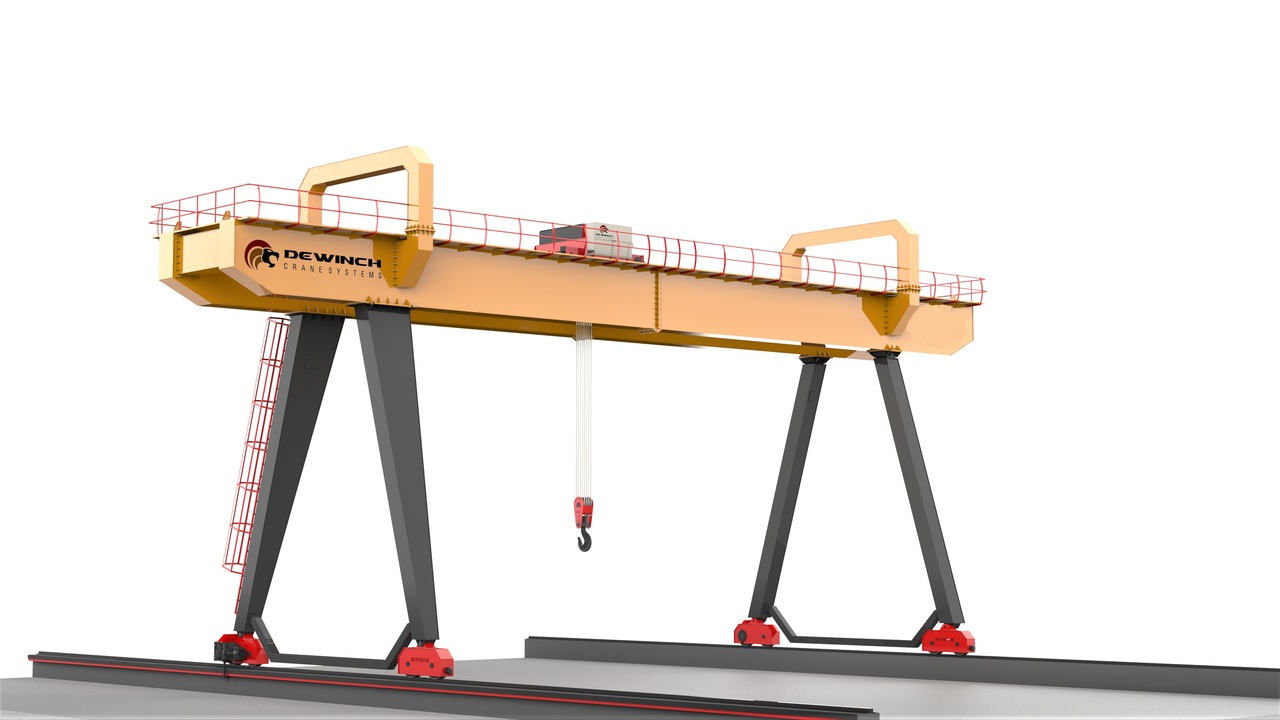 Yeni Portal vinç DEWINCH 10 ton -5 Ton Gantry Crane  -Monorail Crane -Single Girder Crane: fotoğraf 5