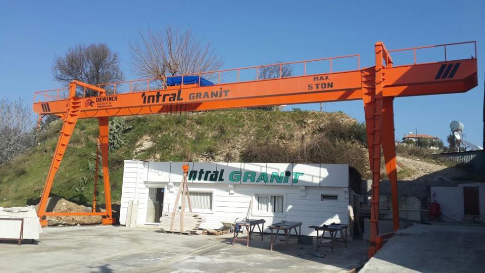 Yeni Portal vinç DEWINCH 10 ton -5 Ton Gantry Crane  -Monorail Crane -Single Girder Crane: fotoğraf 3