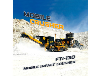 Yeni Mobil konkasör tesisi FABO FTI-130 MOBILE IMPACT CRUSHER 400-500 TPH | AVAILABLE IN STOCK: fotoğraf 1