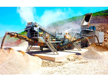 Yeni Mobil konkasör tesisi FABO PRO-150 MOBILE CRUSHING SCREENING PLANT WITH WOBBLER FEEDER: fotoğraf 1