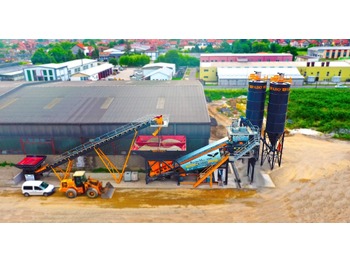 Yeni Beton santrali FABO TURBOMIX-100 Mobile Concrete Batching Plant: fotoğraf 1