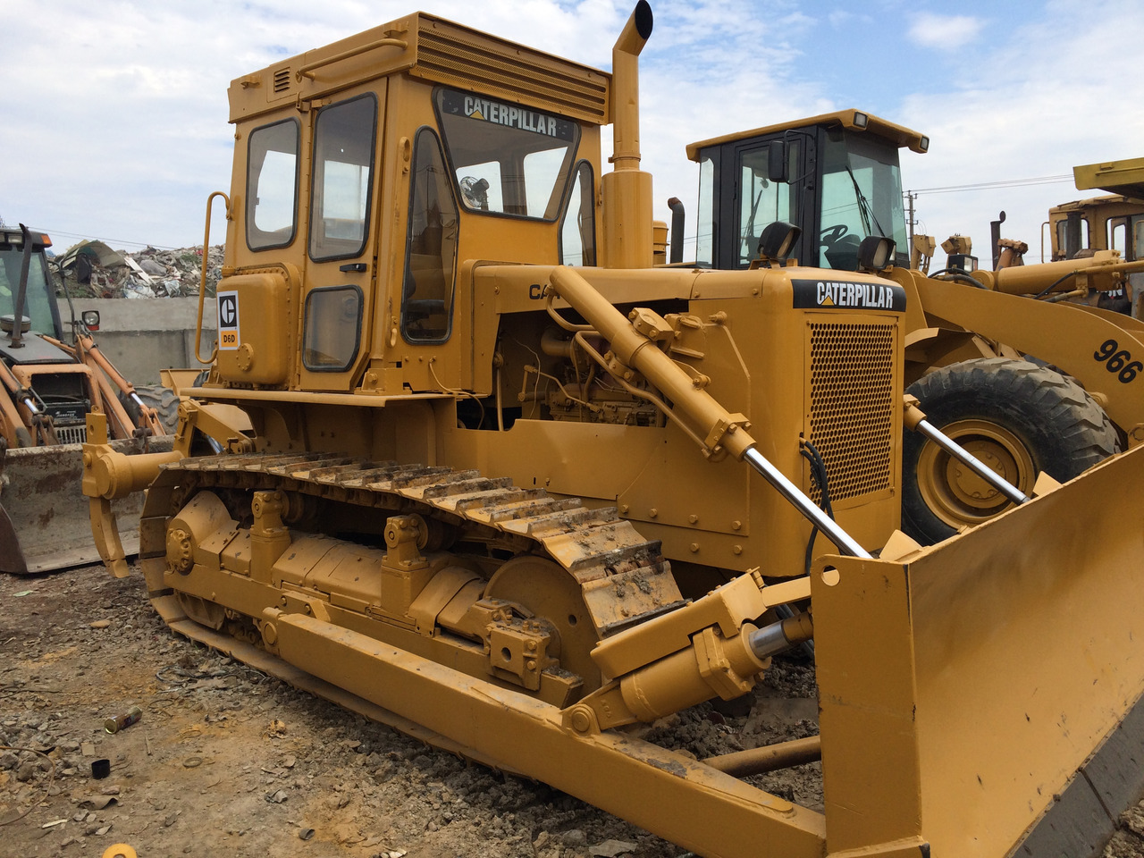 Yeni Buldozer Famous brand CATERPILLAR used D6D in  good condition for sale: fotoğraf 6