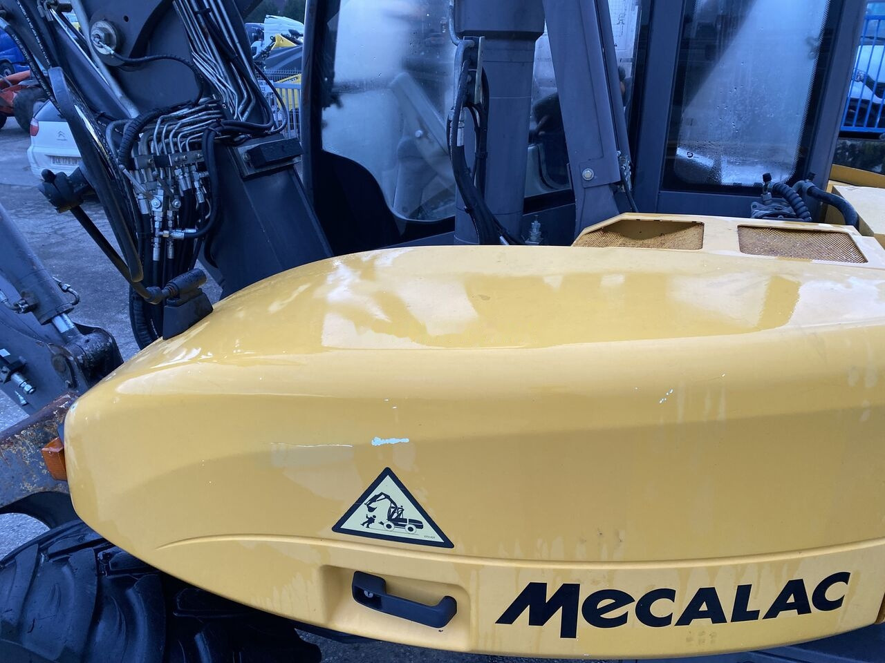 Tekerlekli ekskavatör Mecalac 12 MTX Origine Française: fotoğraf 30