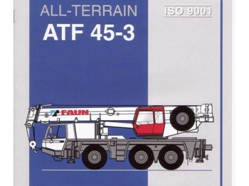 Faun ATF45-3 6x6x6 50t - Mobil vinç