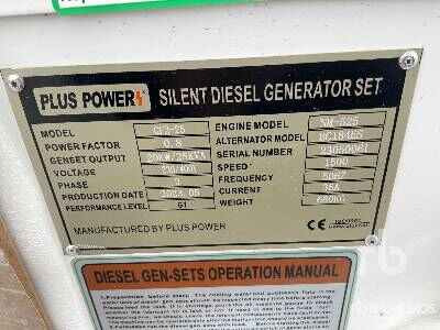 Yeni Elektrikli jeneratör PLUS POWER GF2-25 25 kVA (Unused): fotoğraf 5