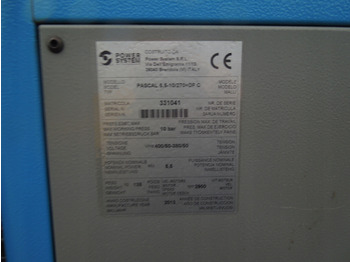 Hava kompresörü POWER SYSTEM PASCAL 5,5-10/27: fotoğraf 3