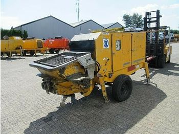 Sabit beton pompası Putzmeister Trailer mounted pump, BSA 1005 D: fotoğraf 1