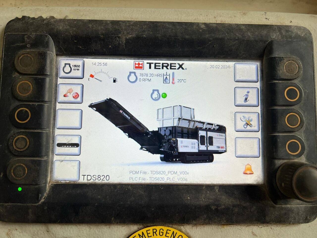 Konkasör tesisi Terex TDS 820 Mobile shredder crusher: fotoğraf 21