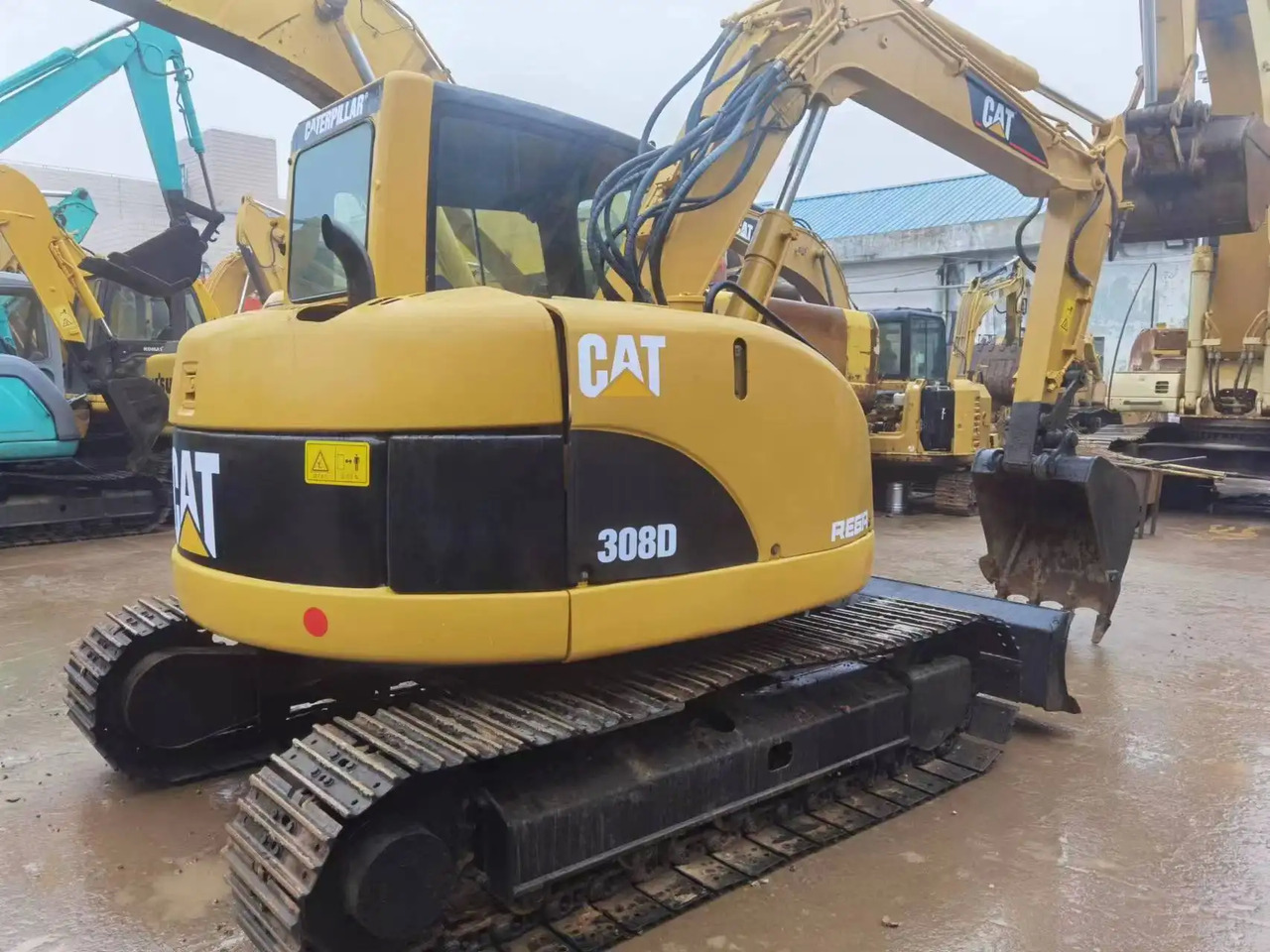 Used Factory Stock  Cat 308d Mini 308D Small Digger Cater Excavator in good condition finansal kiralama Used Factory Stock  Cat 308d Mini 308D Small Digger Cater Excavator in good condition: fotoğraf 3