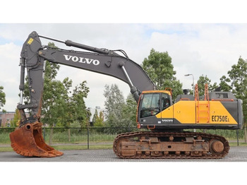 Volvo EC 750 EL | BUCKET | QUICK COUPLER | HAMMER LINE - Paletli ekskavatör: fotoğraf 1