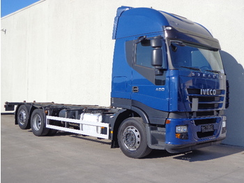 Konteynır taşıyıcı/ Yedek karoser kamyon IVECO STRALIS AS 260S42 Y/FS CM: fotoğraf 1