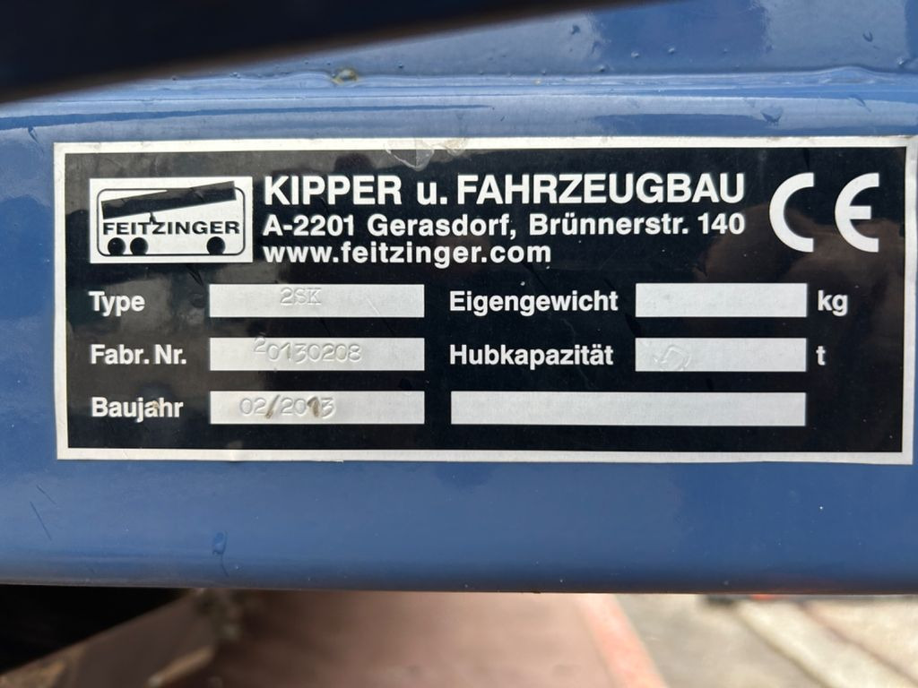 Damperli kamyon Kippaufbau 2- Seite mit Kranverlängerung: fotoğraf 7