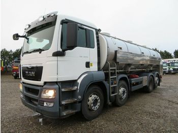 Tanker kamyon nakliyatı için gıda maddeleri MAN TGS 35.440 8x2*6 21.000 l. Edelstahl Milch MILK: fotoğraf 1