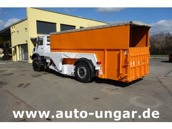 Konteynır taşıyıcı/ Yedek karoser kamyon MERCEDES-BENZ Unimog U1700 Ruthmann Cargoloader  mit Wechselcontainer: fotoğraf 3