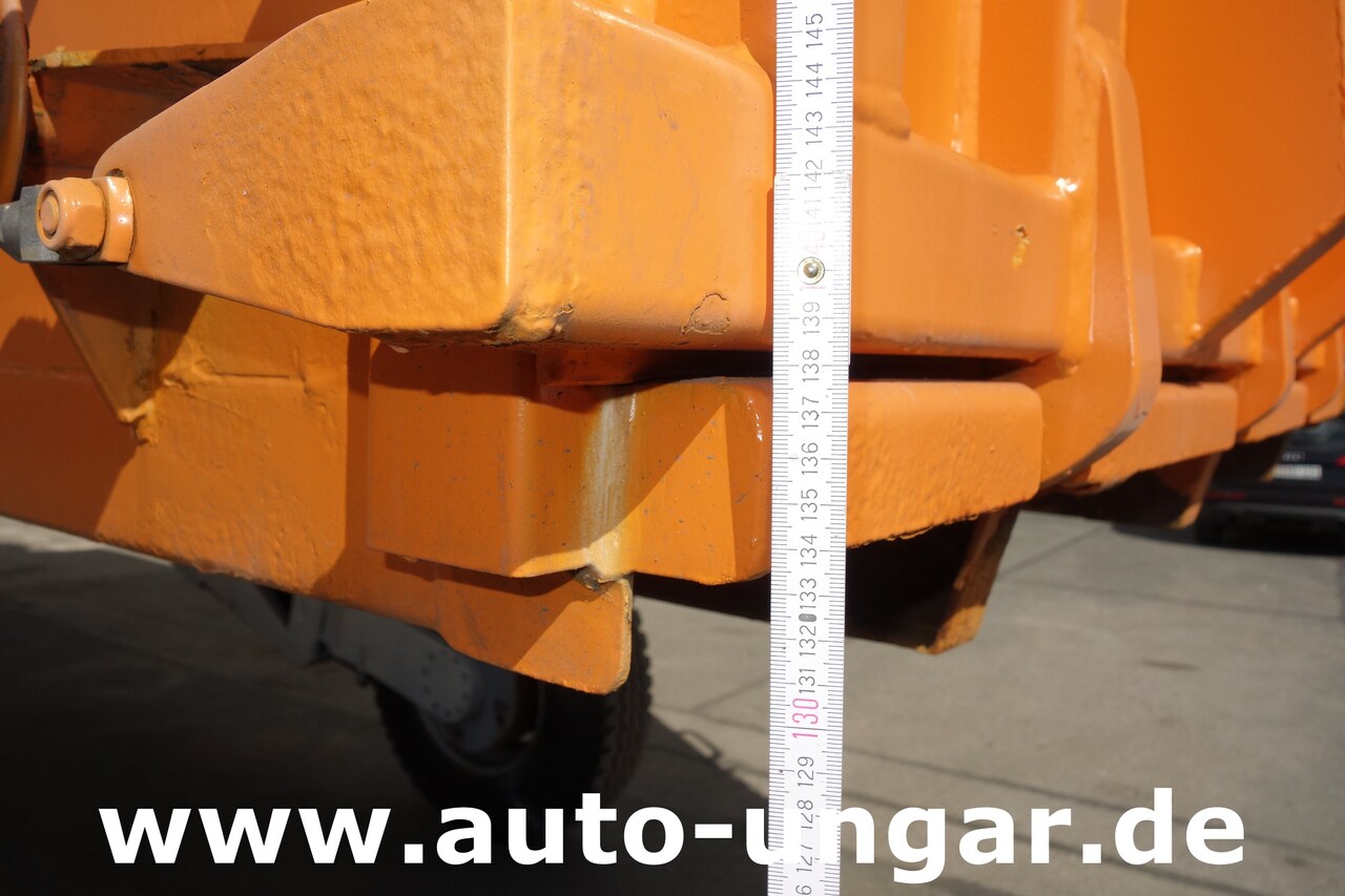 Konteynır taşıyıcı/ Yedek karoser kamyon MERCEDES-BENZ Unimog U1700 Ruthmann Cargoloader  mit Wechselcontainer: fotoğraf 27