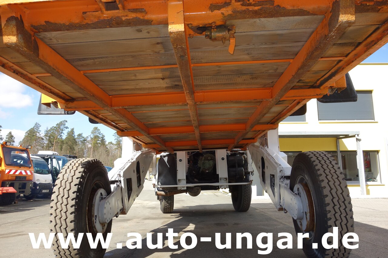 Konteynır taşıyıcı/ Yedek karoser kamyon MERCEDES-BENZ Unimog U1700 Ruthmann Cargoloader  mit Wechselcontainer: fotoğraf 20