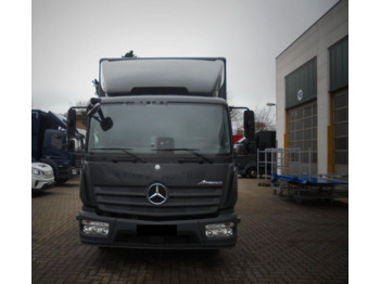 Kapalı kasa kamyon Mercedes-Benz Atego 1021 Koffer + tail lift: fotoğraf 2