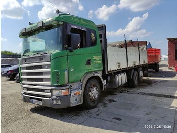 Sal/ Açık kasa kamyon nakliyatı için dökme maddeler SCANIA R124: fotoğraf 1