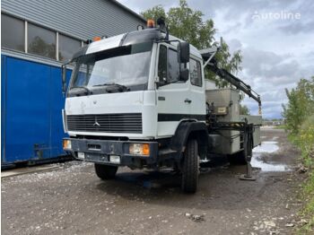 Sal/ açık kasa kamyon MERCEDES-BENZ SK 1317 4X4 + Hiab 60