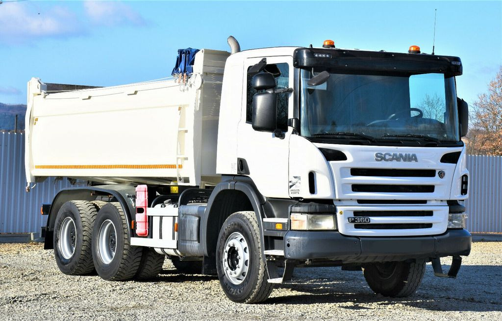 Scania P360 Kipper 5,30m * 6x4 * TOPZUSTAND !  finansal kiralama Scania P360 Kipper 5,30m * 6x4 * TOPZUSTAND !: fotoğraf 4