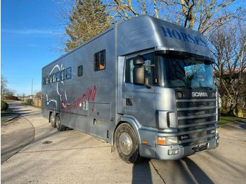 Hayvan nakil aracı kamyon Scania Pferdetransporter: fotoğraf 1
