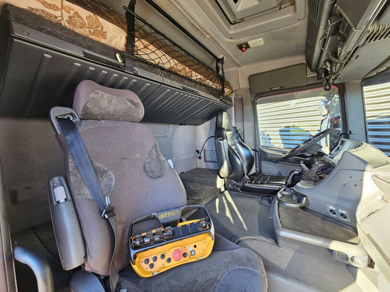 Sal/ Açık kasa kamyon, Vinçli kamyon Scania R164.480 V8 / 8x4 / EFFER 72 t/m CRANE / KRAN: fotoğraf 13